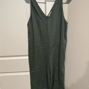 Universal Thread Teal Sleeveless Jumpsuit